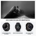 thumbnail image 5 of Garmin Descent™ Mk3i – 51 mm Silver and Black PVD Titanium with Black/Pebble Gray Silicone Band, 5 of 5