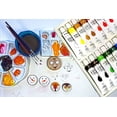 thumbnail image 2 of 18 Color Acrylic Paint Set 12 ml Tubes Artist Draw Painting Rainbow Pigment, 2 of 6