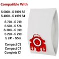 thumbnail image 2 of Vacuum Bags, 15Pcs Replace for Miele Vacuum Bags, FJM Vacuum Bags Replacement for Miele Vacuum Cleaner, AirClean 3D Efficiency Replacement for Miele Vacuum Bag, 2 of 7