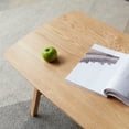 thumbnail image 6 of Cterwk Solid Wood Top Desk Coffee Table, 6 of 9