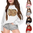 thumbnail image 3 of WOYY Toddler Girls 100 Days Of School Sweatshirt Comfy Casual Pullover Top, Sizes 3-4T, 3 of 3