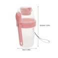 thumbnail image 2 of OULII 1 Set of Cereal Cups Portable in Pink for Everyday Use and Travel, 2 of 8