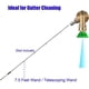 thumbnail image 3 of Acoplador pivotante diario para herramientas para hidrolavadoras, accesorio para limpieza de canaletas, desconexión rápida de 1/4 de pulgada, 240 grados, 4500 psi, 1 unidad, 3 of 5