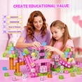 thumbnail image 5 of 150PCS Princess Magnetic Building Blocks, Sensory Construction Toys for Girls Ages 3-10, Adorable Gift for Toddlers & Kids, 5 of 10