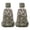 Grey Camouflage, variant on KUIFORTI Grey Camouflage UTV Seat Covers Seats Cover with Headrest Covers Easy Installation Water-Resistant Outdoor Seat Cover Set for Yamaha Rhino 700 660 450 2004-2021