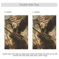 thumbnail image 5 of Wobogo Bald Eagle Cannon Garden Flag 28×40 Inch Double Sided For Outdoor Yard Decoration, 5 of 6