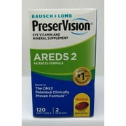 PreserVision AREDS 2 Eye Vitamin and Mineral - 120 Softgels Exp 10/2023+ #7627