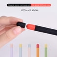 thumbnail image 3 of Compatible Apple Pencil 2 Case Cover Silicone Sleeve for Apple Pen 2nd Generation Skin, Black/Red, 3 of 7