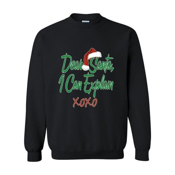 MmF - Women Sweatshirts and Hoodies - DEAR SANTA I CAN EXPLAIN