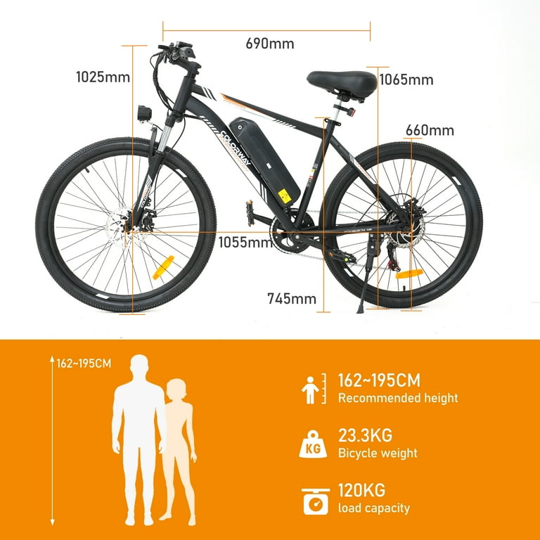 Teenager bike size clearance chart