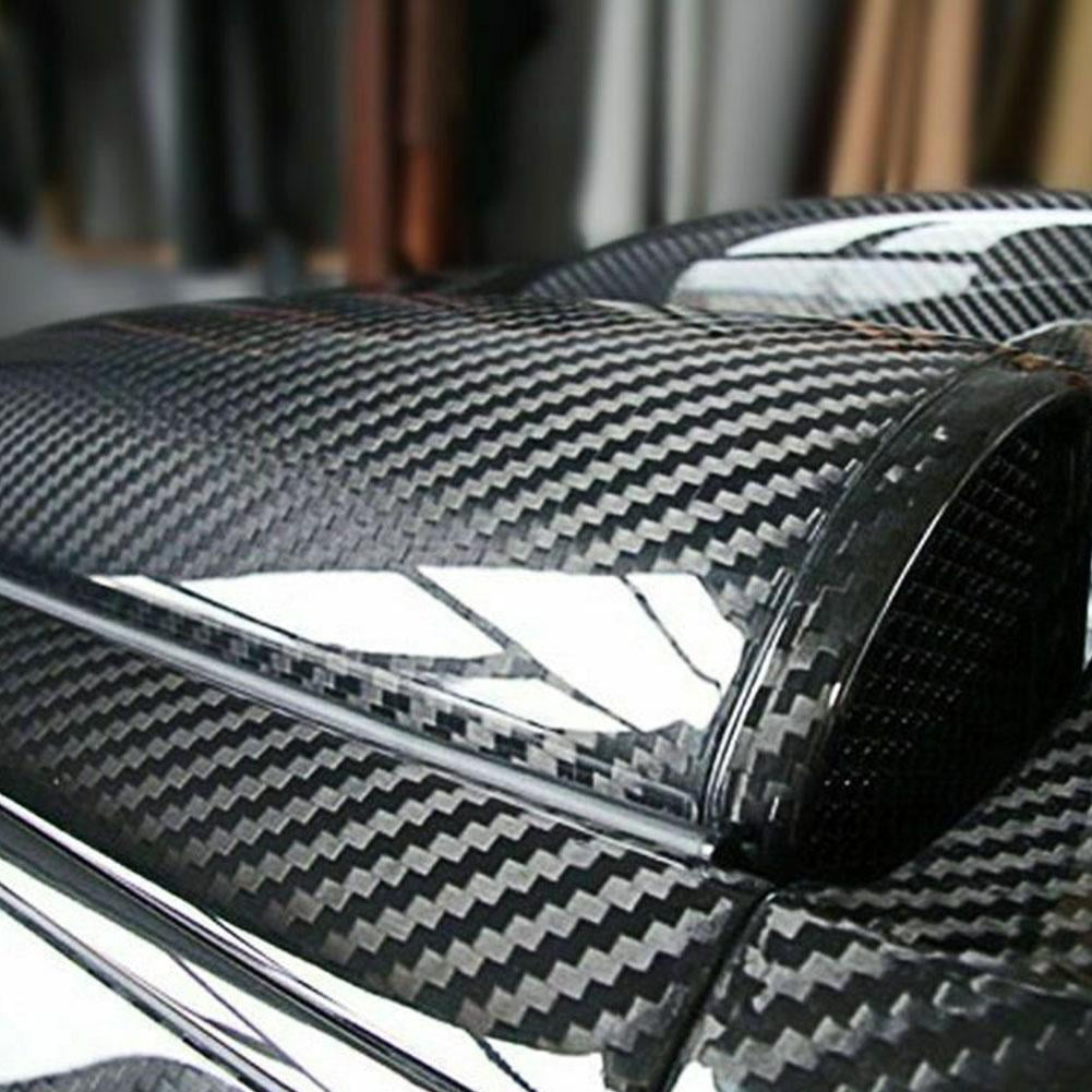 TONAIN 7D Carbon Fiber Glossy Vinyl Car Wrap Sticker, 12" x 60", Automotive Decals & Stickers