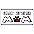 thumbnail image 1 of Golden Retriever Mom Photo License Plate, 1 of 1