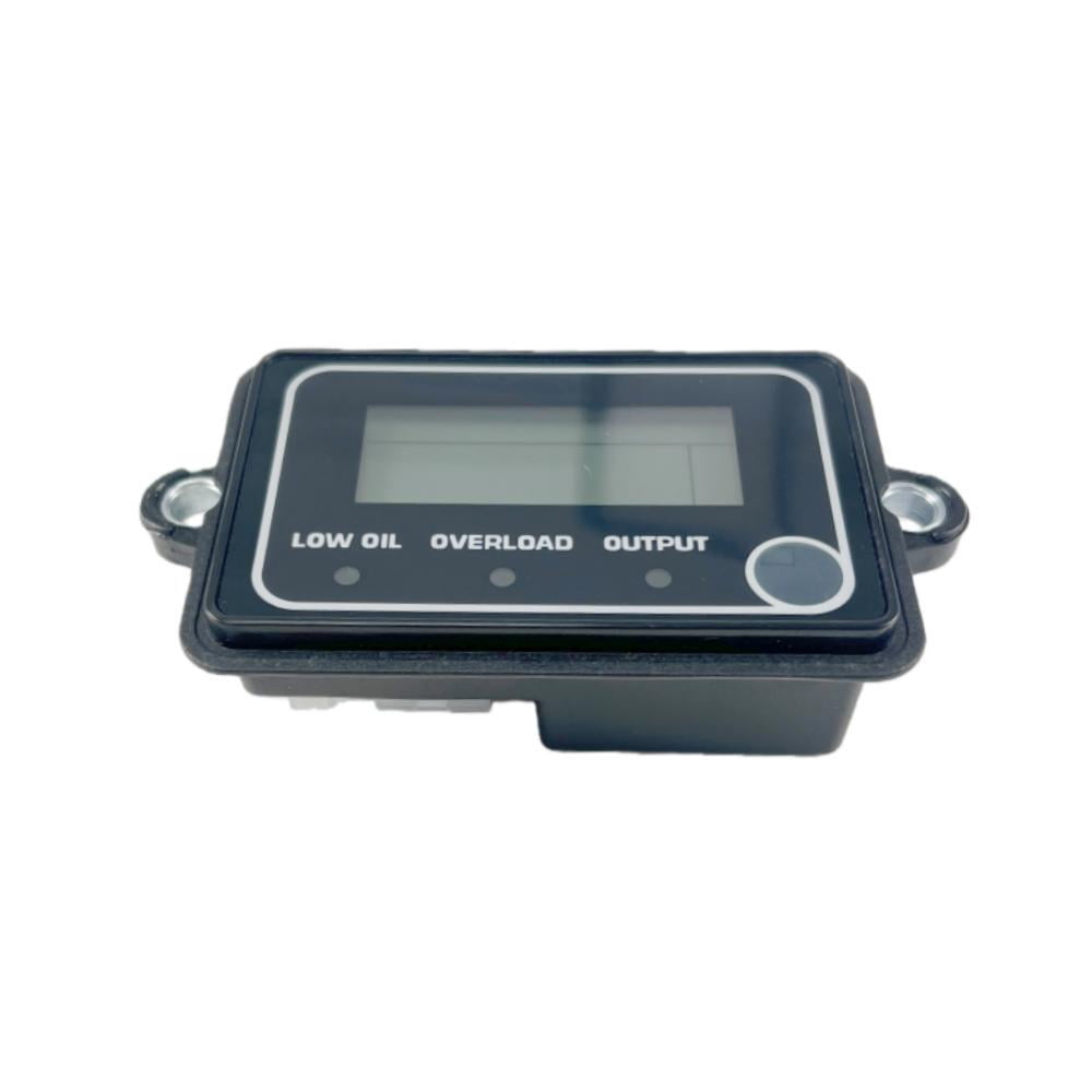 Digital Indicator Meter for Low Oil Alert, Overload & Output – Compatible with Harbor Freight Predator 3500 Inverter Generator