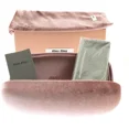thumbnail image 5 of Miu Miu Sunglasses Women Pink Round MU 08RS TV14K0, 5 of 5