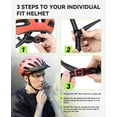 thumbnail image 4 of FUNWICT Lightweight Bike Helmet with Visor for Adults Men Women, Adjustable Fit, Breathable Road MTB Cycling Helmet for Ebike Scooter, 4 of 8