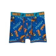 Naruto Boys Boxer Brief Underwear, 4-Pack, Sizes 4-10