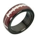 thumbnail image 1 of Anillo giratorio de 8mm de ancho para hombres y mujeres, anillo giratorio con diseño de fútbol y baloncesto, banda de boda genial, suministros para recuerdos de fiesta de fútbol de la Copa Mundial, 1 of 5