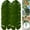 Green, variant on 60 Pcs Tropical Party Decor and Accessories Set,Artificial Palm Leaves and Hibiscus Flowers,Simulation Plastic Green Leaf and Multicolor Petals,Hawaiian Beach Theme Party Supplies Scheam