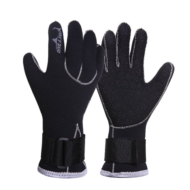 Soidarity Guantes de buceo DIVE SAIL de 3MM antideslizantes, cálidos, resistentes al desgaste, guantes de esnórquel con banda elástica, hebilla mágica, Type2 NO2 Soidarity OD003274-03