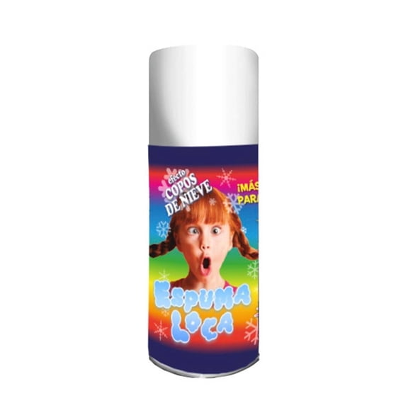 Lata Espuma Loca Euro Toys 1 lata 255ml