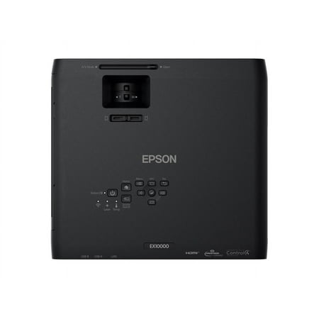 Epson - Pro EX10000 3LCD Full HD 1080p Wireless Laser Projector with Miracast - Black