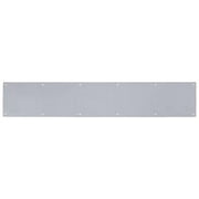 Tell Manufacturing Tm456004 Commercial 6" X 34" Aluminum Kick Plate - Silver