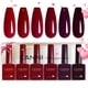 thumbnail image 1 of Set de esmaltes en gel CANNI, 6 colores, 9 ml, sin hemas, rojo oscuro, 1 of 9