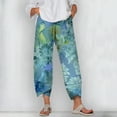 thumbnail image 2 of CLOOCL Oversize Trousers Vintage Flowers Pattern 3D Print Casual Pant Streetwear Plus Size Women Jogging Pants, 2 of 6