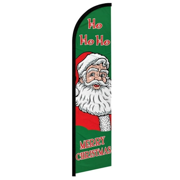 Merry Christmas (HoHoHo) Windless Banner Flag