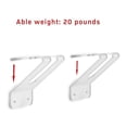 thumbnail image 4 of 1 Set Kayak Wall Hanger Transparent Color High-quality New-style Portable Wear-resistant Elegant Distinctive Appearance Oar Rack, 4 of 7