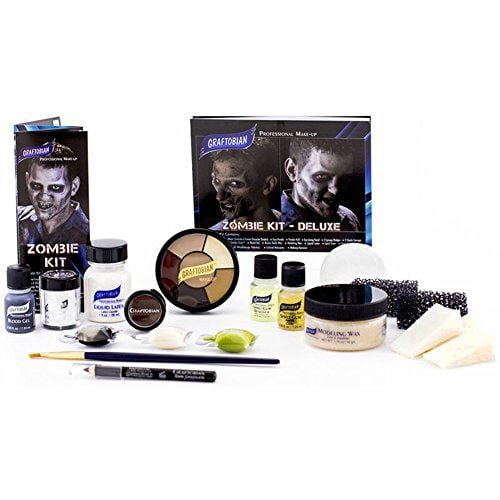 Graftobian Professional Deluxe Zombie - Zombie Makeup Kit Professional Graftobian Professional Deluxe Zombie - Zombie Makeup Kit Professional