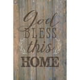 thumbnail image 2 of Dexsa  God Bless This Home New Horizons Wood Plaque with Easel, 2 of 2