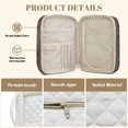 thumbnail image 6 of Garronmavis Lion Sheep Bible Cases for Woman Bible Study Supplies Accessories Quilted Bible Carrying Case Multifunctional Bag Carrying Book Case Christian Gift, 6 of 7