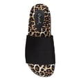 thumbnail image 4 of New Women Qupid Jupiter-01 Lycra Open Toe Leopard Sole Flatform Creeper Slipper, 4 of 5