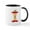 White/Black Inside, variant on CafePress - Apple Core Mugs - 11 oz Ceramic Mug - Novelty Coffee Tea Cup