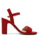 thumbnail image 3 of Sandalia DREAM PAIRS GISELA-1 Tacón Grueso de 9.5 cm en Ante Rojo, 3 of 6
