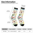 thumbnail image 5 of Yiaed Cartoon Labrador Retriever Print Great elasticity Crew Socks Sports socks for Men and Women, 5 of 5