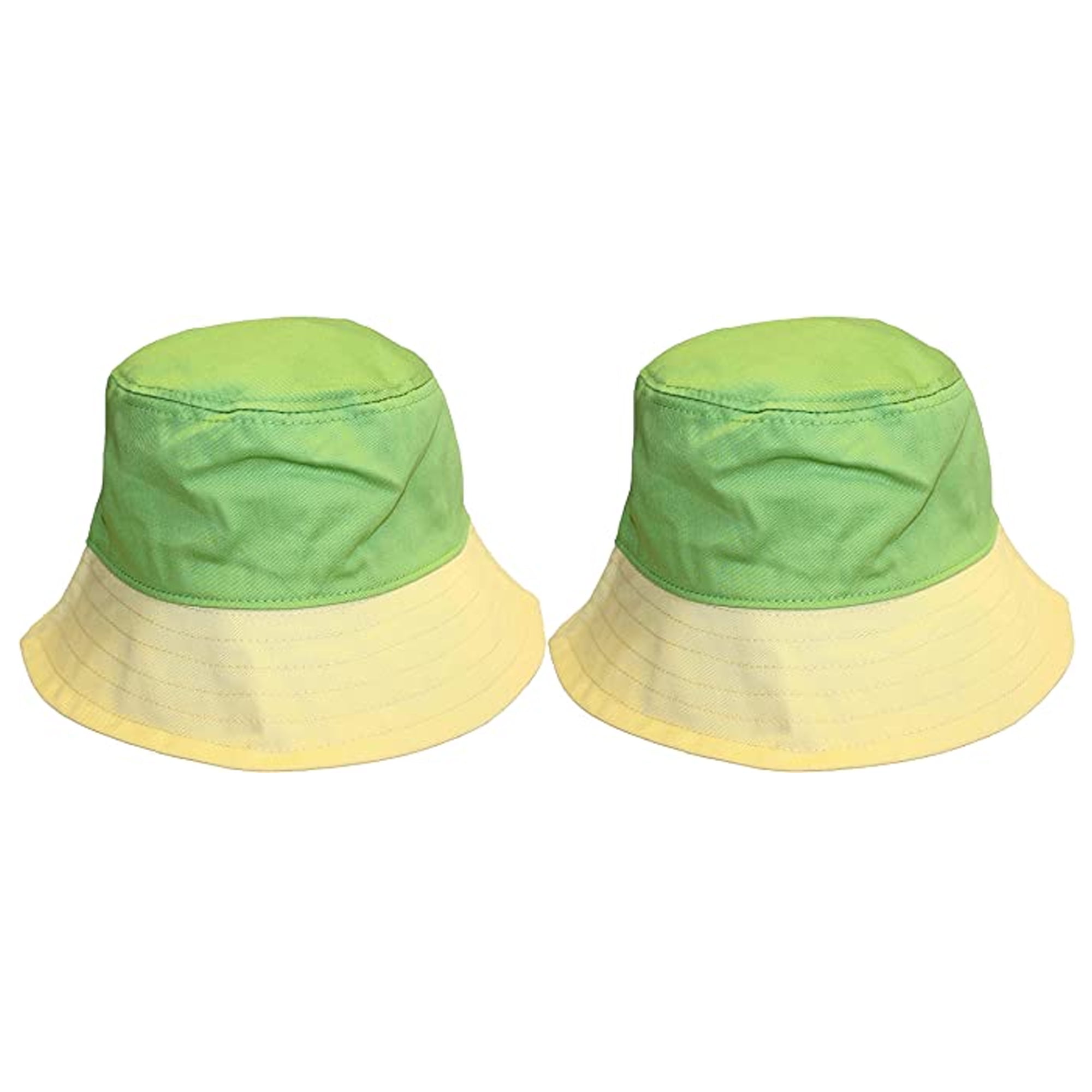 Fifth Ave Kraft Toddler Bucket Hat Sun Shade Beach Hat for Kids, Lime