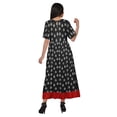 thumbnail image 3 of Moomaya Robe Kurta Imprimée Tenue d'Été Kurti pour Dames Tunique Longue Hauts pour Femmes, 3 of 5