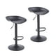 thumbnail image 1 of Sillas Shell para bar o para barra de cocina giratoria con respaldo reposapiés base metálica altura ajustable y ideal para barra de comedor cocina o bar 2 pzas, 1 of 4