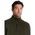 thumbnail image 4 of Frontier Threads Men's Donegal Button Mock Neck Sweater, 4 of 5