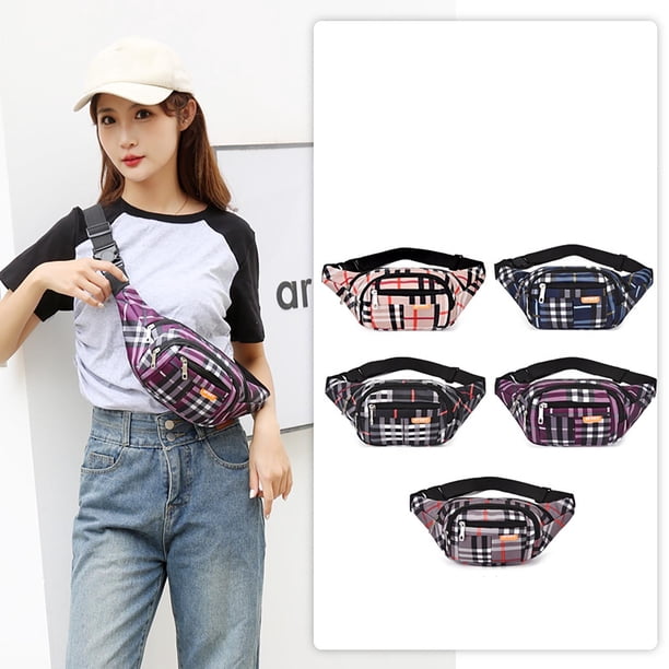 Riñonera de moda, informal, de gran capacidad, para hombre y mujer, con diseño antirrobo, corte ajustado y elegante, ideal para viajes, almacenamiento seguro del móvil, uso diario urbano, cómoda.