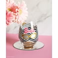 thumbnail image 5 of Lolita Barbie Forever Icon Stemless Hand Painted Wine Glass 20oz, 5 of 10