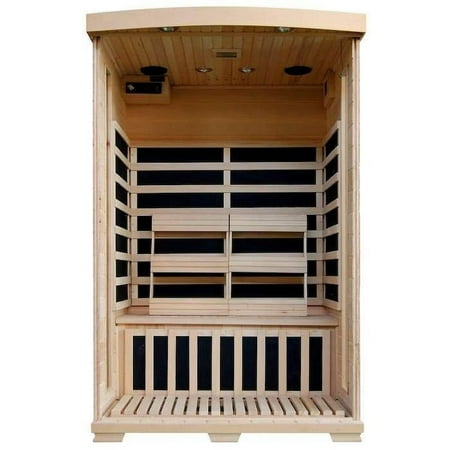 Heat Wave SA2409 Coronado 2 Person Infrared Sauna with Carbon Heaters