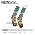 thumbnail image 3 of Bixox Roman Chariot Horse Race Patterned Men's and Women's Knee Socks High Socks Outdoor Sports Socks, 3 of 5
