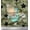 Dusty Green, variant on Soimoi Crepe Silk Fabric Star,Cloud & Sleepy Girl Printed Craft Fabric by The Yard 42 Inch Wide