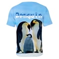 thumbnail image 2 of Penguin T Shirt For Men Women Unisex Tops Hot Sale Kids Summer t-Shirt Casual Boys Girls Animal Hip Hop Tees Top, 2 of 4