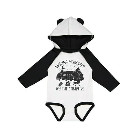 

Inktastic Making Memories By The Campfire Gift Baby Boy or Baby Girl Long Sleeve Bodysuit