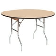 thumbnail image 2 of Table - 48" WFT Series Russian Birch Wood Round - Rubber Edge, 2 of 5