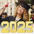 thumbnail image 2 of Class of 2025 Number Charcuterie Box - 4PC Paper Graduation Party Decorations, 10" Food Display Trays for 2025 Grad Party Table Centerpieces, 2 of 6